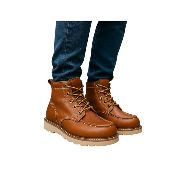 Herman Survivors Oakridge Leather Steel Toe Work Boots - Picture 7 of 14